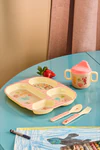 Kinderteller Melamin Rice by Rice – Bruchsicher & BPA-frei