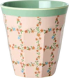 Kleine Melaminbecher-Set Rice by Rice 6er bunt stapelbar