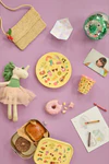 Runde Beistellteller Melamin Unicorn Love Rice by Rice