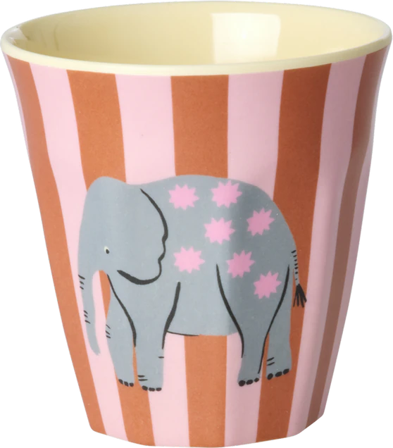 Kleine Melamin-Trinkbecher Rice by Rice 6er-Set Rosa Prints