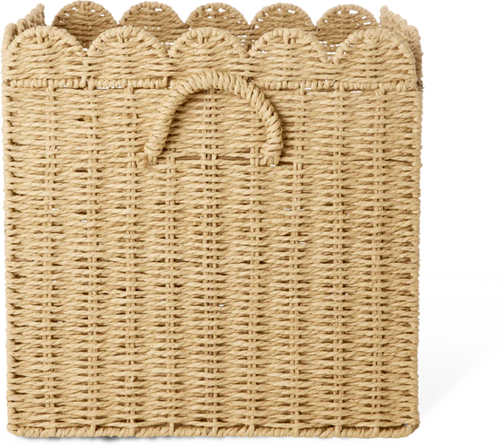Aufbewahrungskorb groß faltbar Rice by Rice Natur stabil