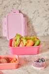 Brotdose 3 Fächer Pink Rice by Rice – BPA-frei & auslaufsicher