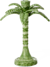 Kerzenhalter Palmenform Grün Groß – Rice by Rice Metal