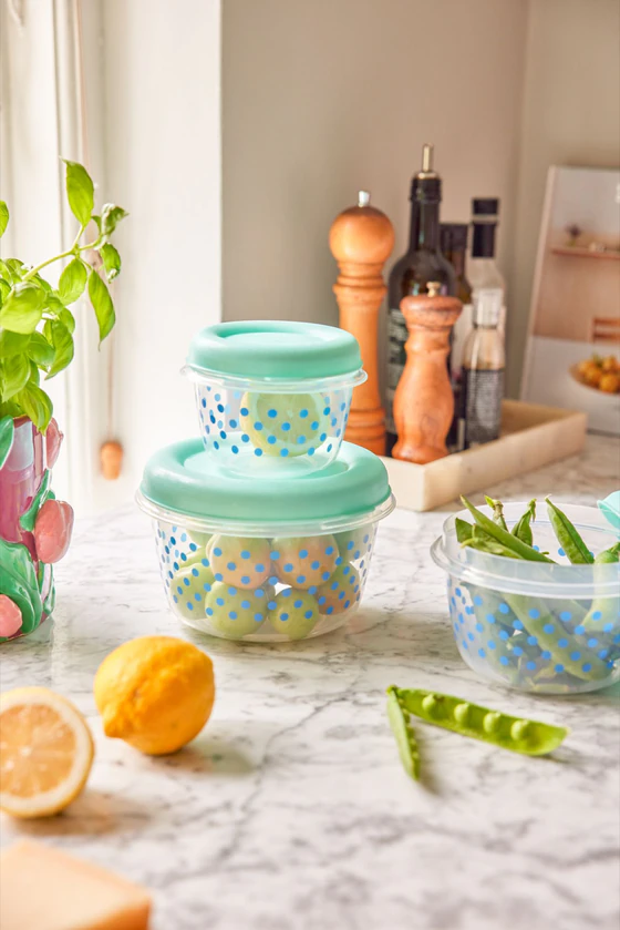 Rundes Vorratsdosen-Set Rice by Rice – BPA-frei, stapelbar