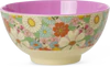Melamin-Schale 700ml Flower Power Rice by Rice – Bruchfest & Spülmaschinengeeignet