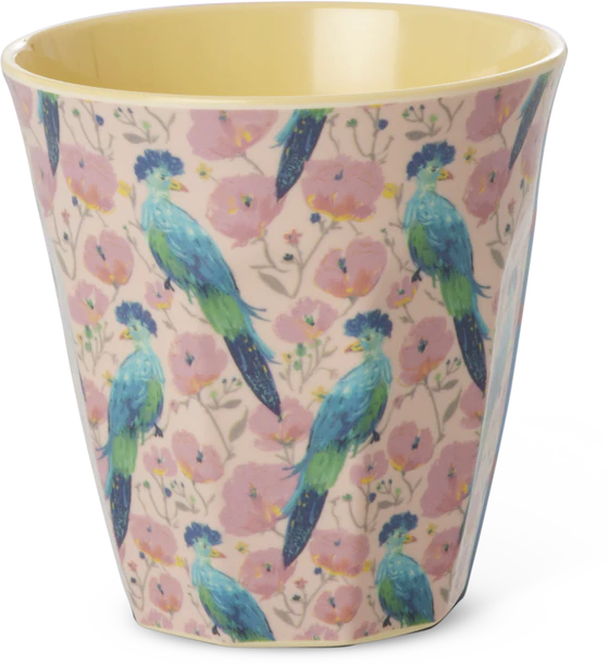 Melamin-Trinkbecher 250 ml Vogelprint Rice by Rice BPA-frei