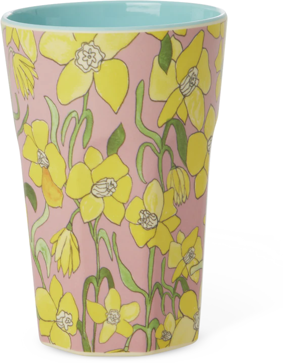 Trinkbecher Melamin 400ml Narzissen Rice by Rice bruchfest