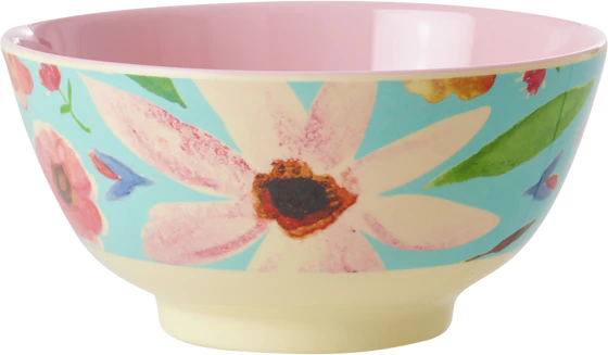 Melaminschale Mint 700ml Rice by Rice – Spülmaschinenfest