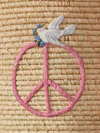 Runder Aufbewahrungskorb Raffia Peace Dove Rice by Rice