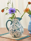 Keramik-Blumenvase Rice by Rice 4,5L Grün Unikat-Design