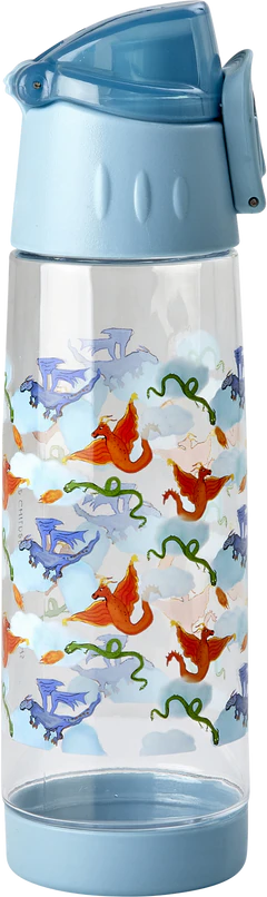 Kinder-Trinkflasche Rice by Rice 500ml Blau BPA-frei Drachen