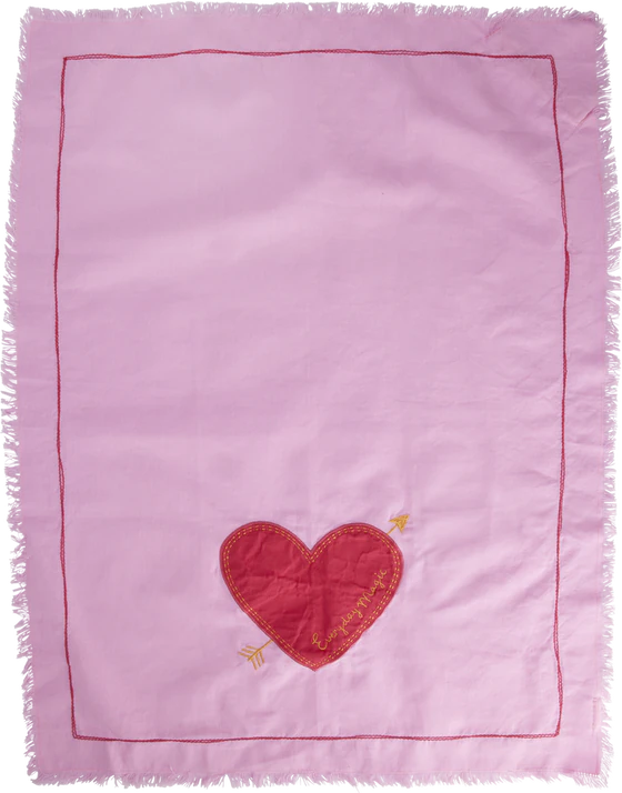 Geschirrtuch Baumwolle Rosa Rice by Rice – Weiche Enzymwäsche