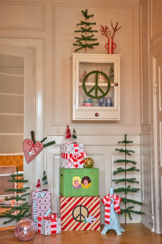 Dekobaum Grün Klein Rice by Rice – Stabiler Weihnachtsbaum