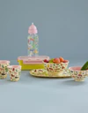 Kinderbecher Melamin 160ml Rosa Dschungel Rice by Rice