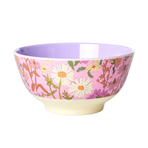 Melamin-Schale Rice by Rice 700 ml Daisy Print bruchfest