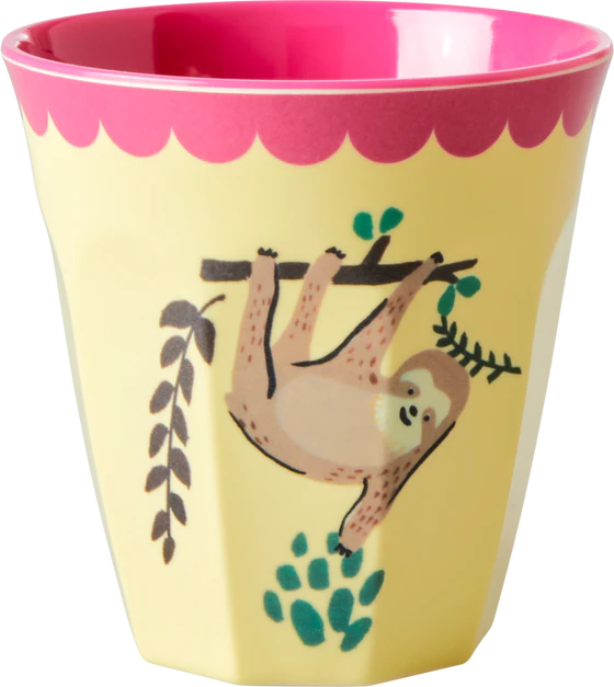 Kinderbecher-Set Melamin Rice by Rice 250ml 6er Pack bunt