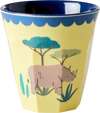 Kinderbecher-Set Rice by Rice Melamin 6er bunt 160 ml