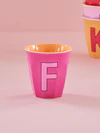 Melamin-Trinkbecher Kinder Fuchsia 250ml Rice by Rice