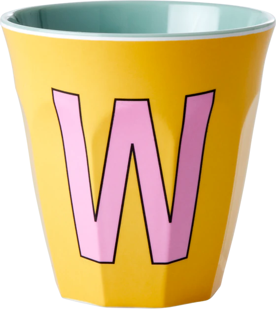 Melamin-Trinkbecher Kinder Rice by Rice W Gelb 250 ml BPA-frei