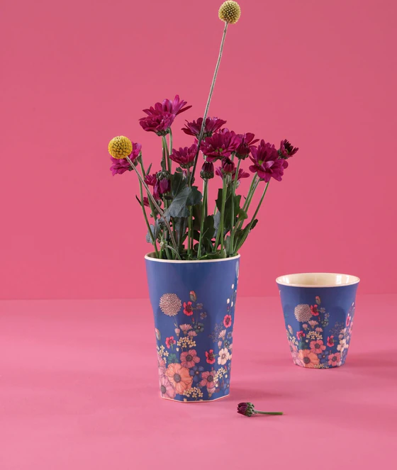 Melamin-Trinkbecher 250ml Rice by Rice Flower Print BPA-frei