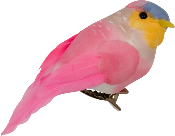 Dekovögel mit Clip Rice by Rice 6 Farben – Kreative Geschenkdeko