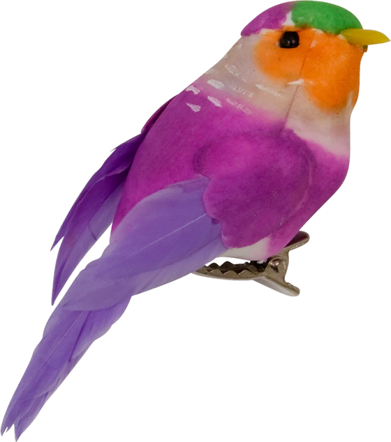 Dekovögel mit Clip Rice by Rice 6 Farben – Kreative Geschenkdeko