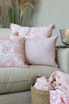 Tagesdecke Chic Antique Aix Quilt Paisley Rosa Baumwolle