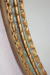 Wandspiegel Chic Antique Antik Messing Perlmutt-Dekor Vintage