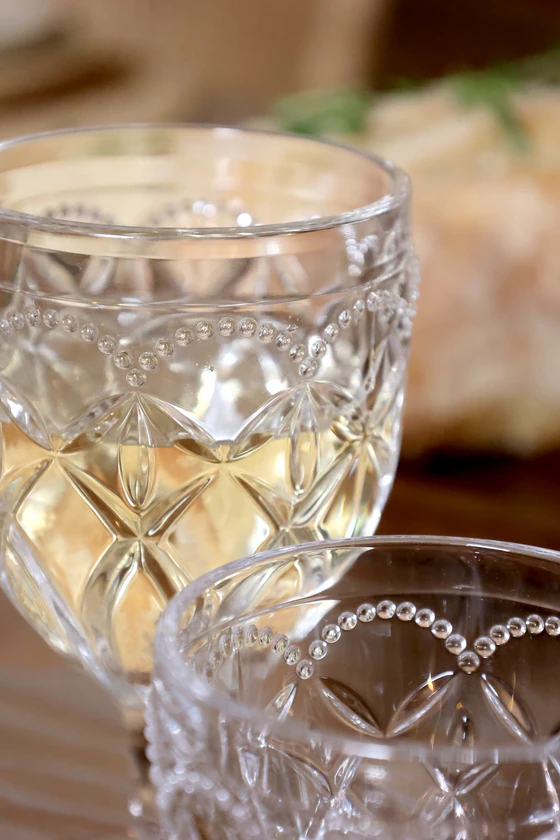 Weinglas Saint-Émilion Muster Chic Antique – Vintage Glas