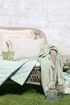 Wohndecke Chic Antique Aix Plaid Grün – Nachhaltig & Weich