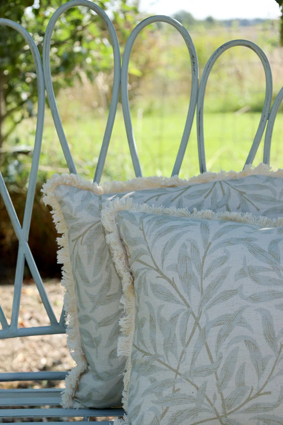 Kissenbezug Chic Antique Aix 50x35 Blätterdesign Viskose