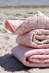 Tagesdecke Chic Antique Aix Quilt Rosa Weiß Baumwolle
