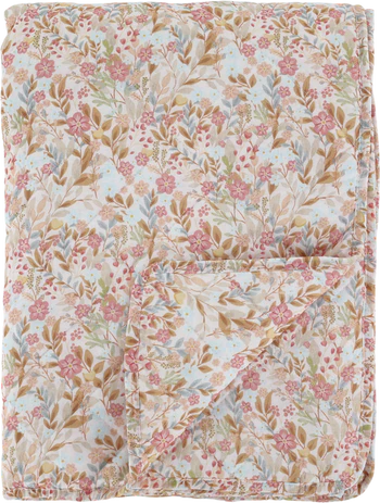 Tagesdecke Chic Antique Aix Quilt Blumen Baumwolle Rosa