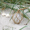 Dekoratives Glas-Schwimmgewicht Chic Antique Natur Vintage-Look