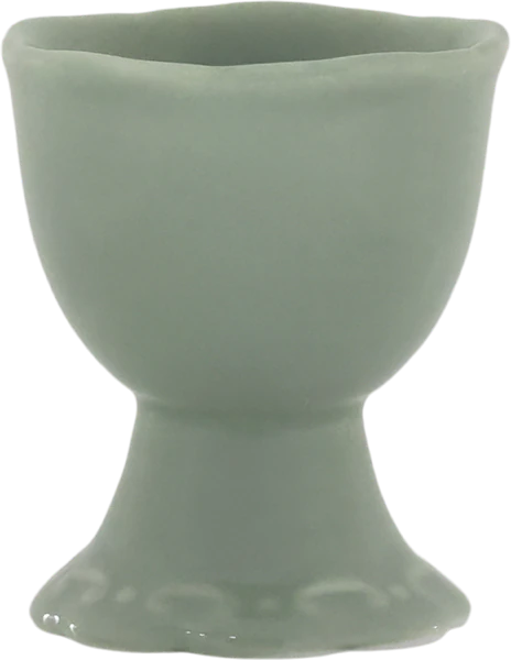 Eierbecher Chic Antique Provence Verte Porzellan Vintage-Look