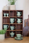 Eierbecher Chic Antique Provence Verte Porzellan Vintage-Look