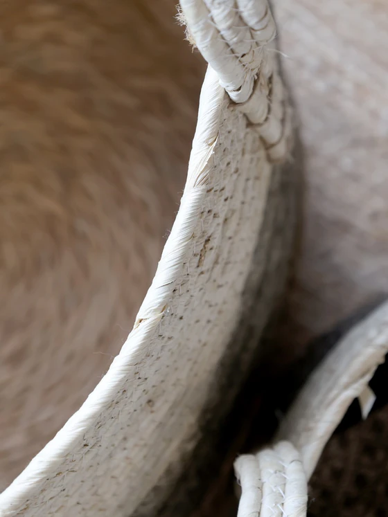 Aufbewahrungskorb-Set Chic Antique Korb Set Naturmaterialien