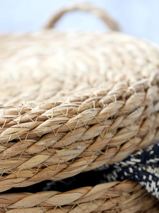 Aufbewahrungskorb-Set Chic Antique Korb mit Deckel Natur