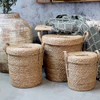 Aufbewahrungskorb-Set Chic Antique Korb mit Deckel Natur