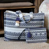 Jacquard Shopper Chic Antique Sens midnight – Stilvoll & Robust