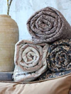 Steppdecke Chic Antique Aix Quilt Blattmuster Baumwolle