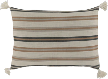 Dekorativer Kissenbezug Chic Antique Aix Cognac Latte Vintage