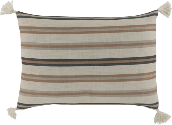 Dekorativer Kissenbezug Chic Antique Aix Cognac Latte Vintage