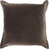Kissenbezug Velours 80x80 Mokka Chic Antique – Weich & Vintage