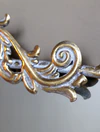 Wandspiegel mit Ablage Chic Antique – Vintage-Look, Antik Messing