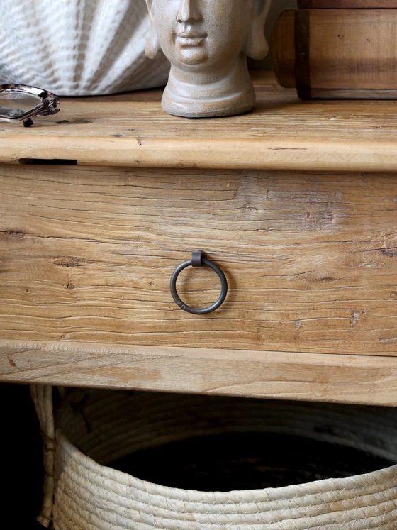 Beistelltisch Ulmenholz Chic Antique – Nachhaltig & Einzigartig
