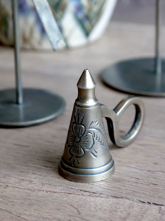 Kerzenlöscher Chic Antique Löschhütchen Aluminium Vintage-Look
