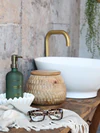 Seifenspender Glas 500 ml Chic Antique Moosgrün Vintage
