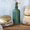 Seifenspender Glas 500 ml Chic Antique Moosgrün Vintage