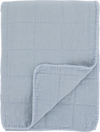 Tagesdecke Chic Antique Aix Vintage Quilt Sky Blue Baumwolle